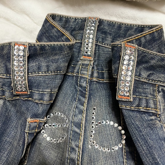 Bebe Swarovski Crystal embellished jeans - Picture 9 of 9